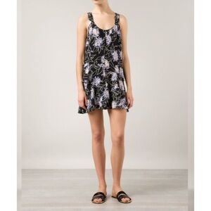 Thakoon 100% Silk Floral Sleeveless Layered Dress